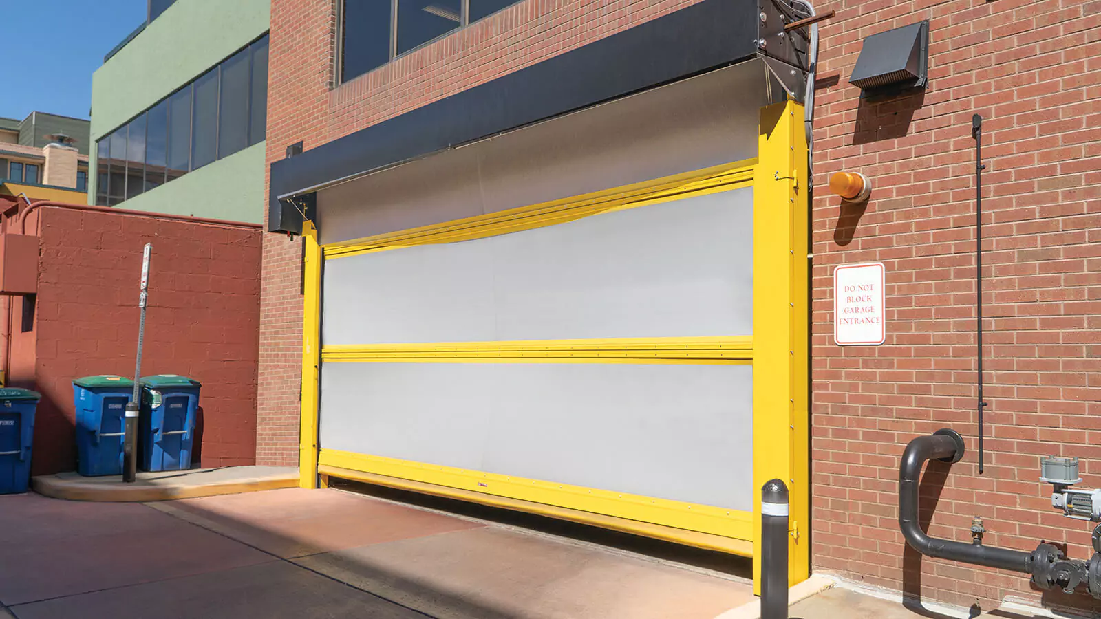 High Speed Fabric Doors